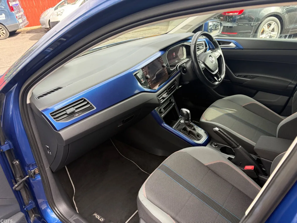 Volkswagen Polo Hatchback, Petrol, 2019, Blue