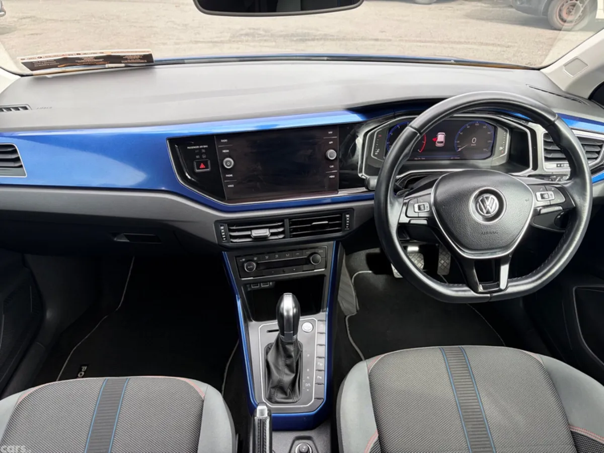 Volkswagen Polo Hatchback, Petrol, 2019, Blue