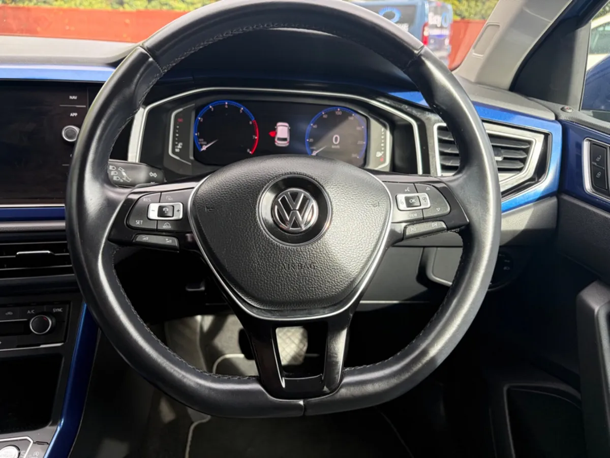 Volkswagen Polo Hatchback, Petrol, 2019, Blue