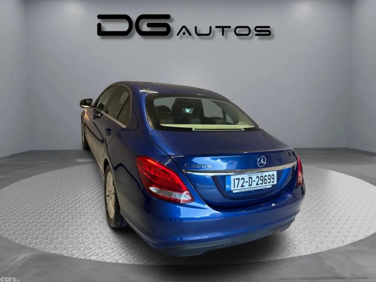 Mercedes-Benz C-Class Saloon, Diesel, 2017, Blue
