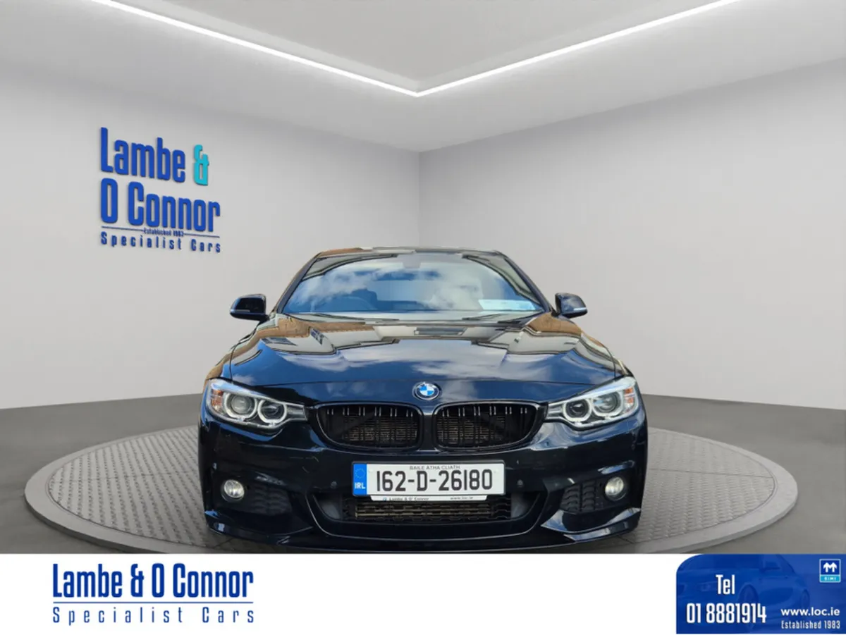 BMW 4-Series Coupe, Diesel, 2016, Black