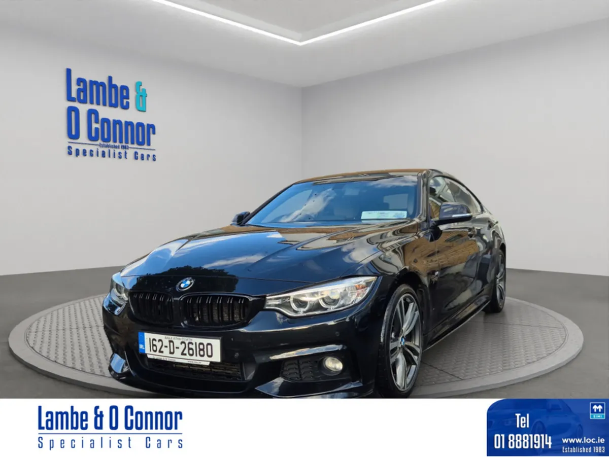 BMW 4-Series Coupe, Diesel, 2016, Black