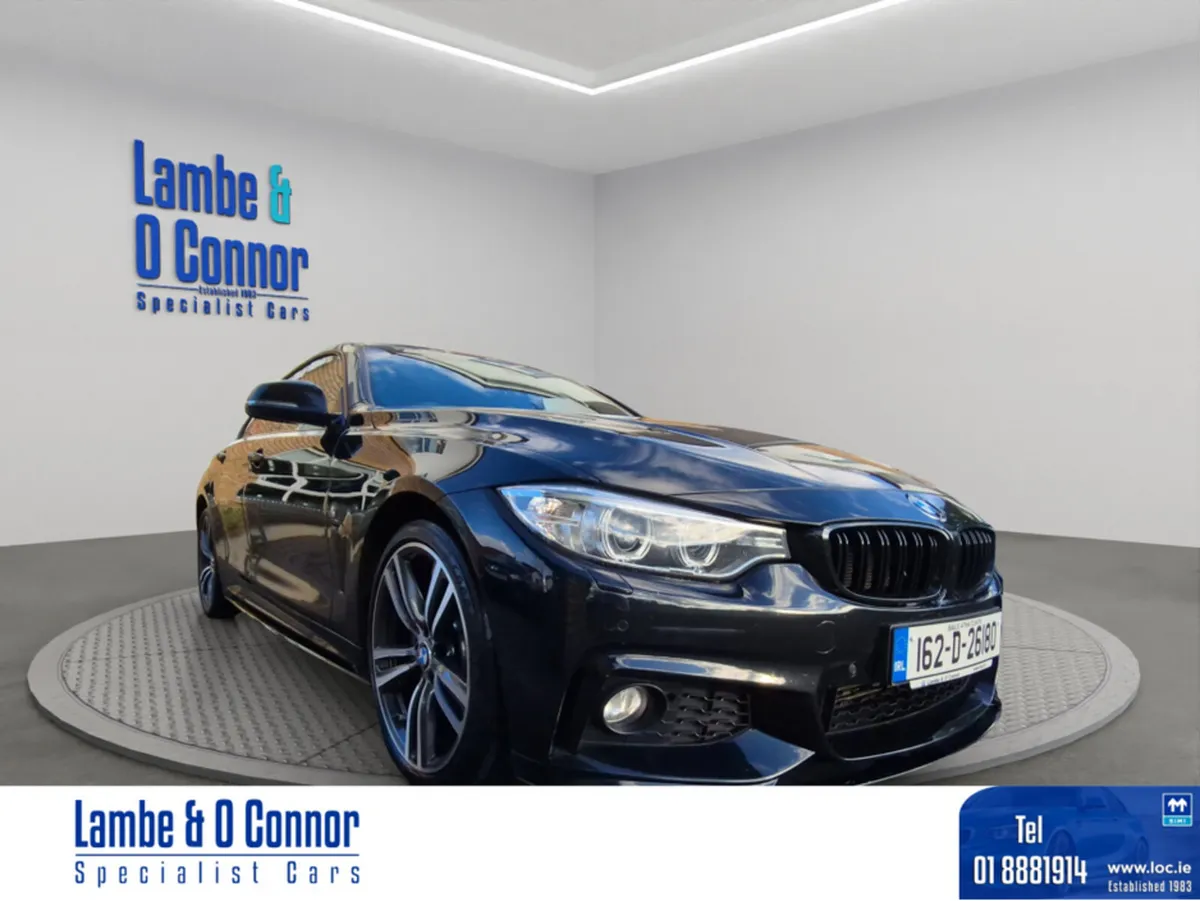BMW 4-Series Coupe, Diesel, 2016, Black