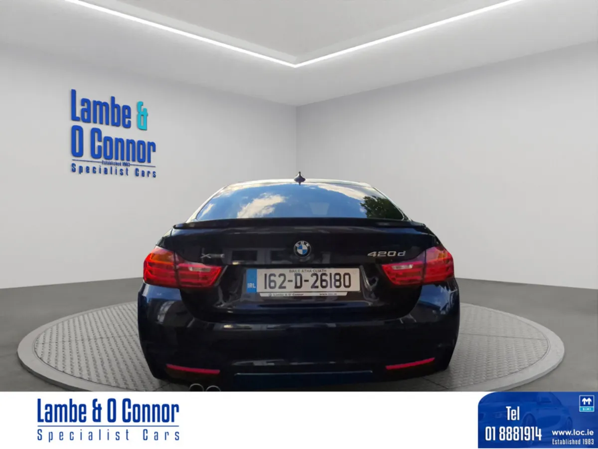 BMW 4-Series Coupe, Diesel, 2016, Black
