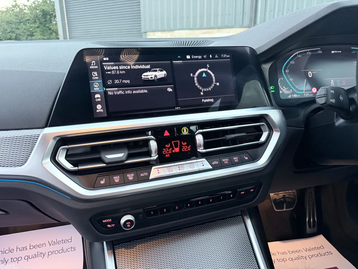 BMW 3-Series Saloon, Petrol Plug-in Hybrid, 2022, White