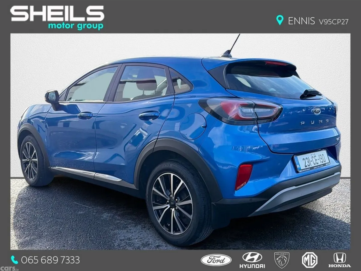 Ford Puma MPV, Petrol Hybrid, 2023, Blue