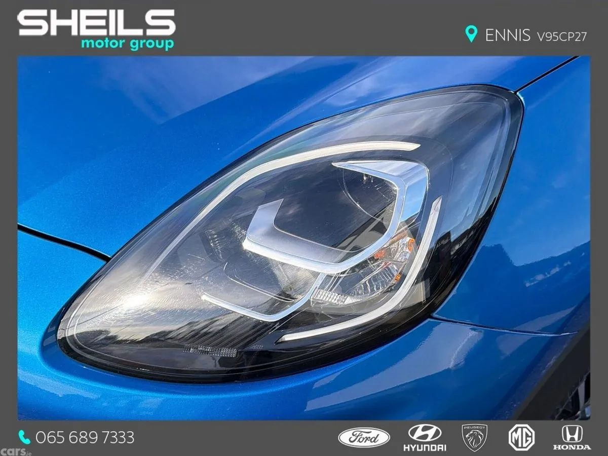 Ford Puma MPV, Petrol Hybrid, 2023, Blue
