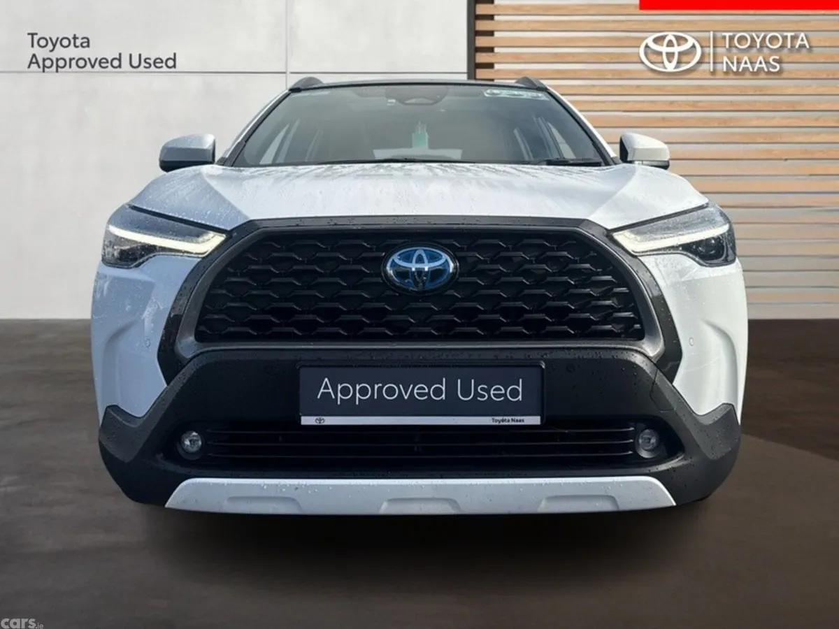 Toyota Corolla Cross SUV, Petrol Hybrid, 2023, White