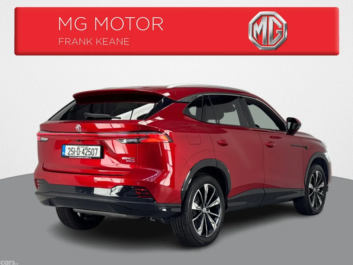 MG HS Hatchback, Petrol Hybrid, 2025, Red