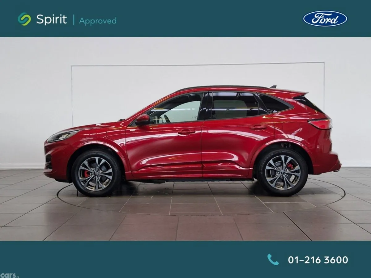 Ford Kuga SUV, Petrol Hybrid, 2022, Red