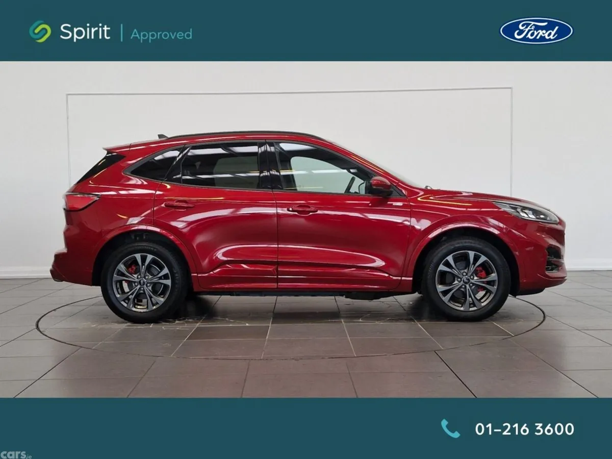 Ford Kuga SUV, Petrol Hybrid, 2022, Red