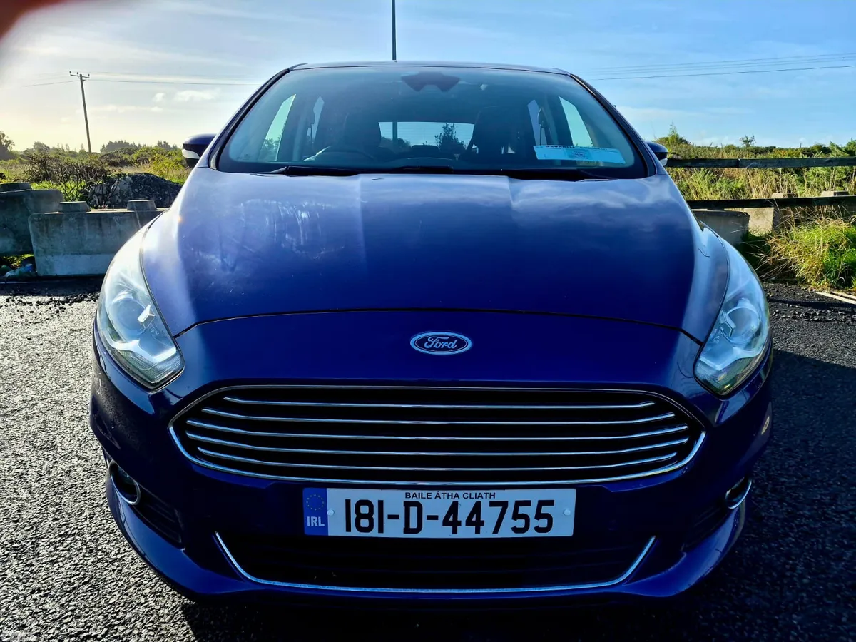 Ford S-Max MPV, Petrol, 2018, Blue