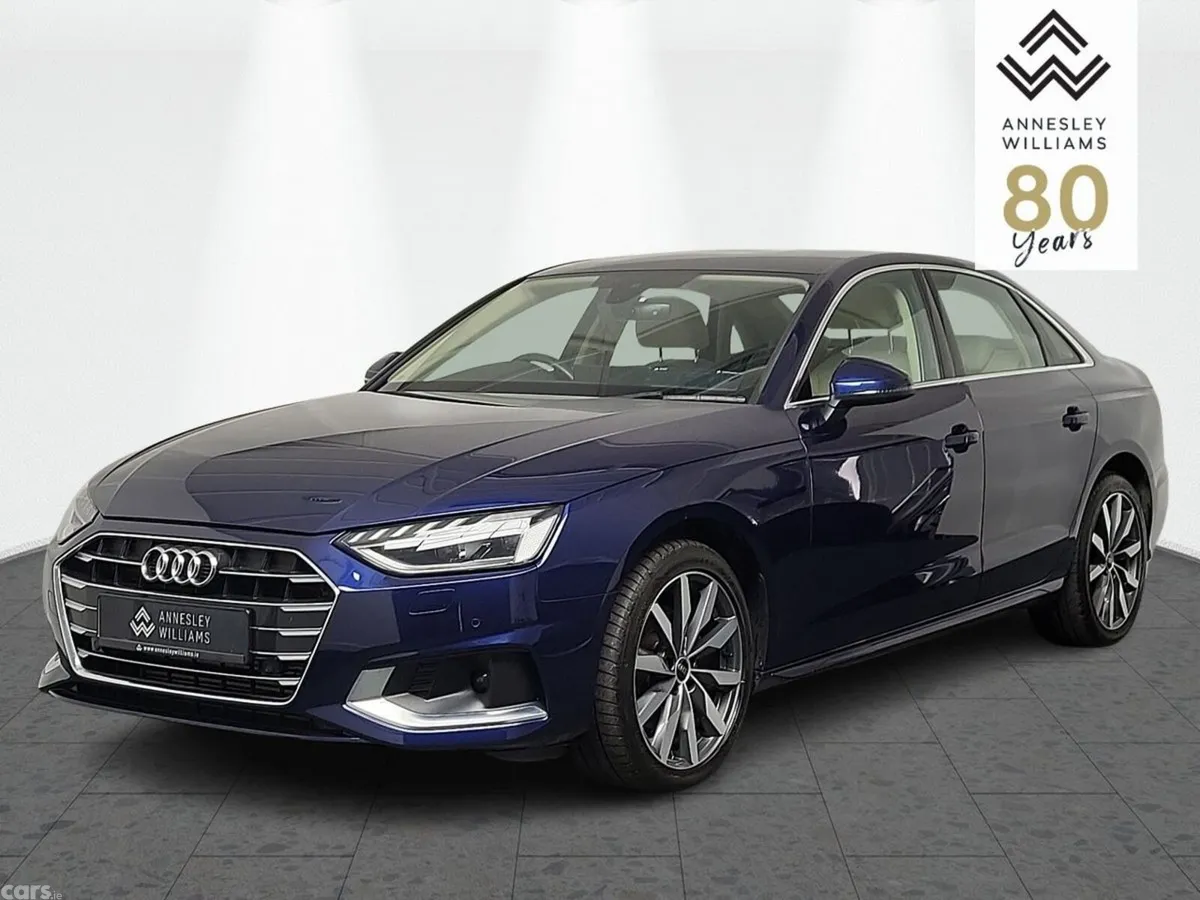 Audi A4 Saloon, Petrol, 2023, Blue