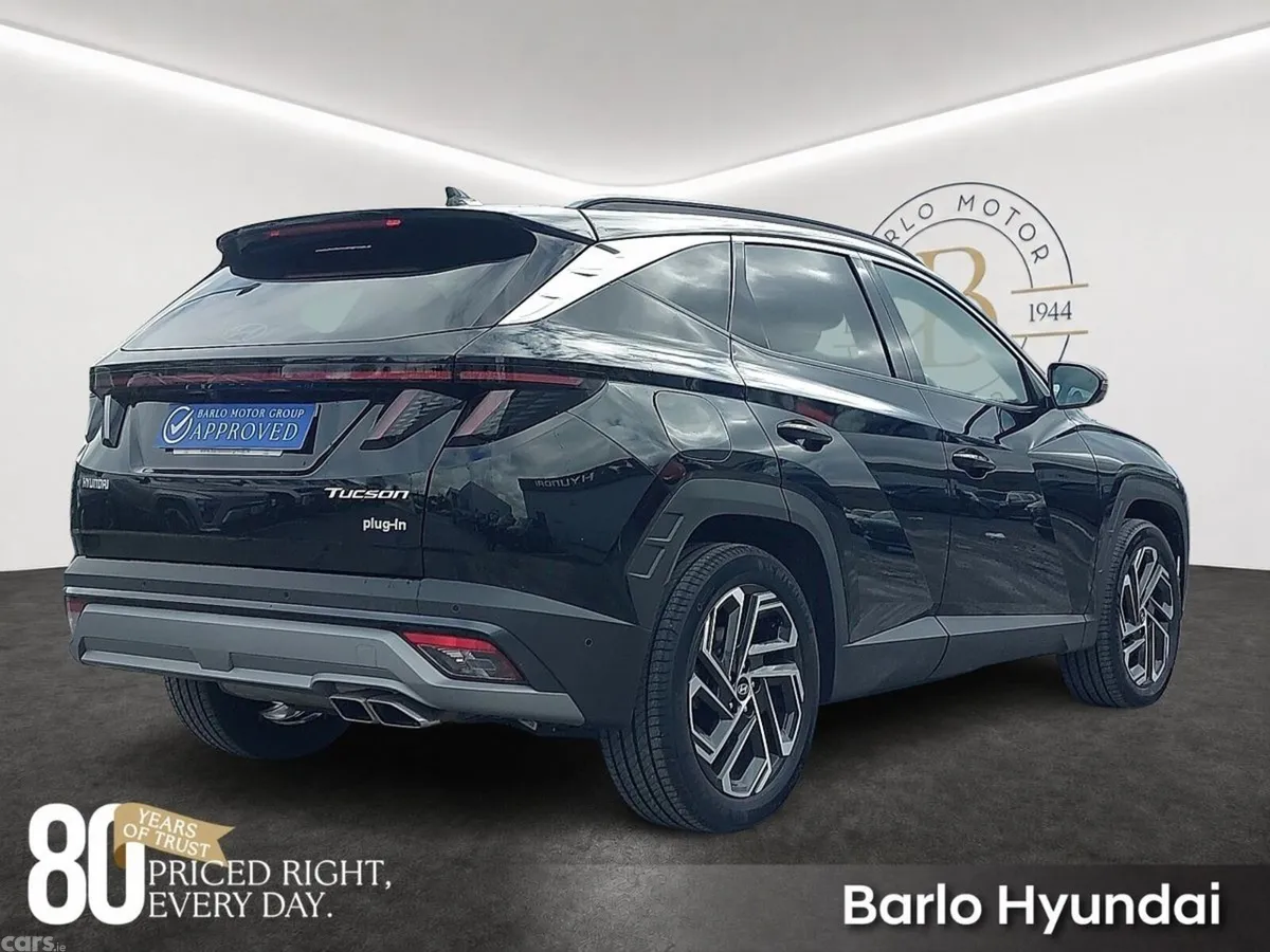Hyundai Tucson SUV, Petrol Plug-in Hybrid, 2025, Black