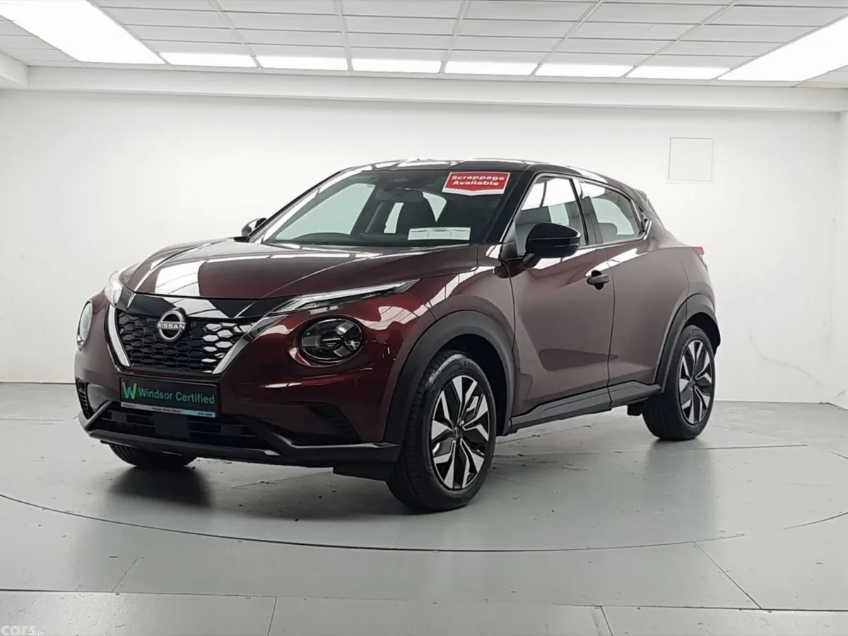 Nissan Juke SUV, Petrol Hybrid, 2026, Red