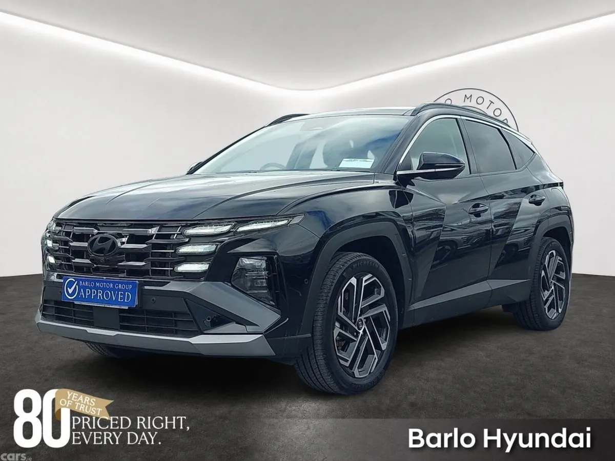 Hyundai Tucson SUV, Petrol Plug-in Hybrid, 2025, Black