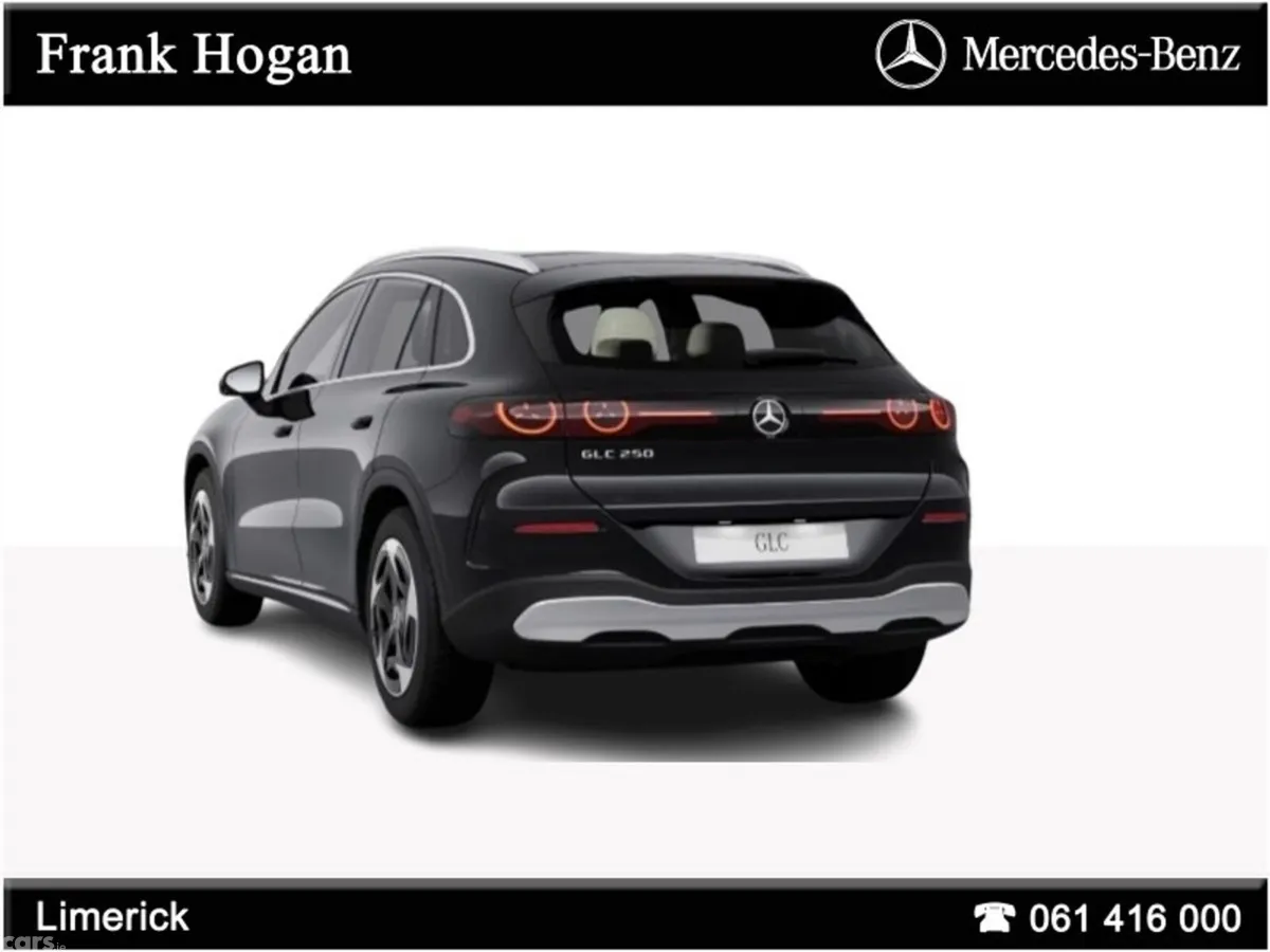Mercedes-Benz GLC Hatchback, Electric, 2027, Black