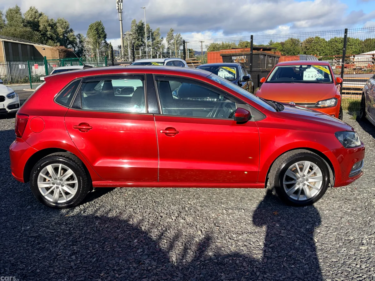 Volkswagen Polo Hatchback, Petrol, 2016, Red