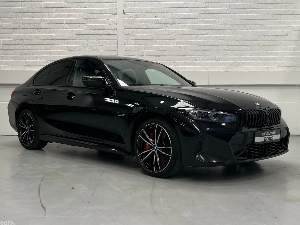 BMW 3-Series Saloon, Petrol Hybrid, 2023, Black