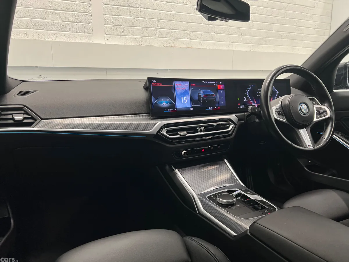 BMW 3-Series Saloon, Petrol Hybrid, 2023, Black