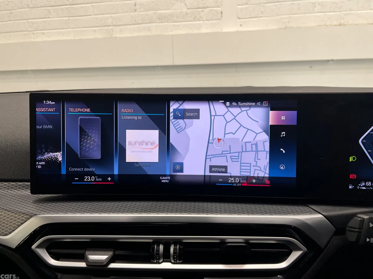 BMW 3-Series Saloon, Petrol Hybrid, 2023, Black
