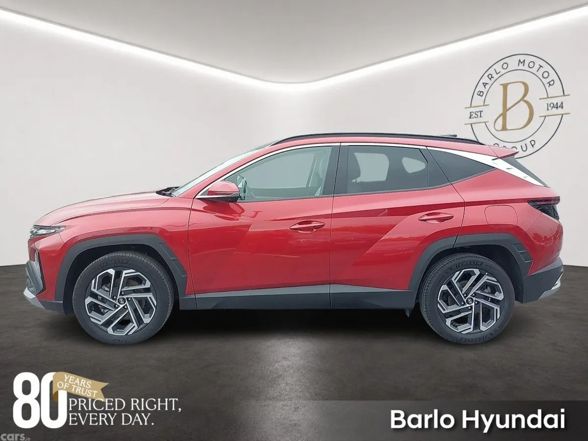 Hyundai Tucson SUV, Petrol Plug-in Hybrid, 2025, Red