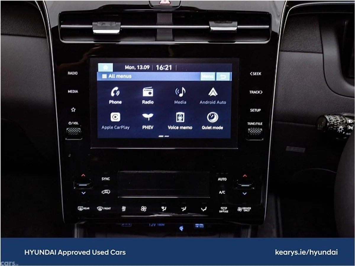 Hyundai Tucson SUV, Petrol Plug-in Hybrid, 2023, White