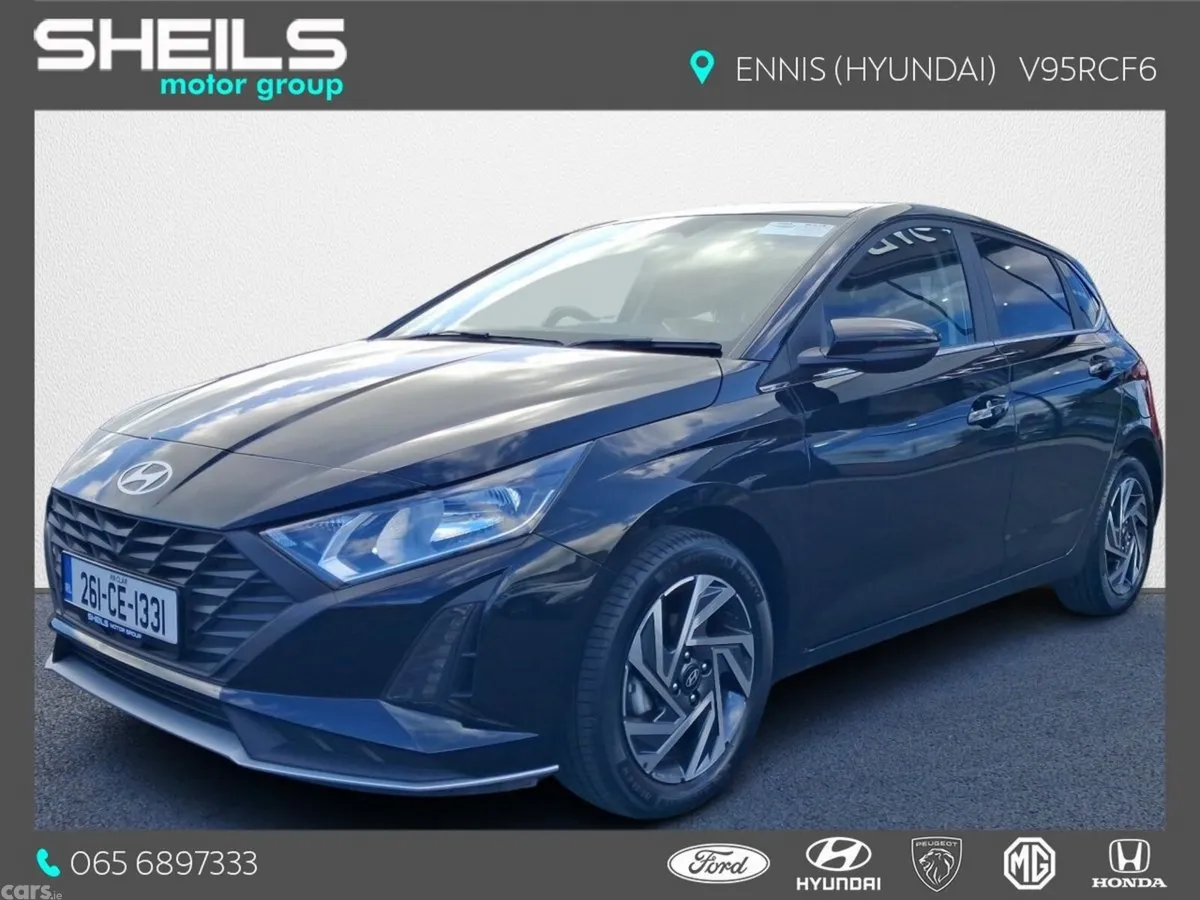 Hyundai i20 Hatchback, Petrol, 2026, Black