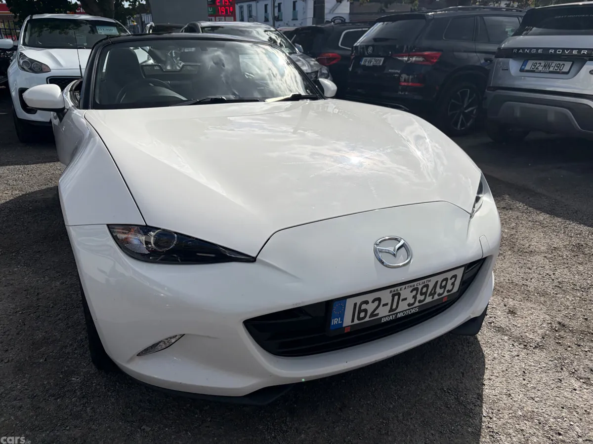 Mazda MX-5 Convertible, Petrol, 2016, White