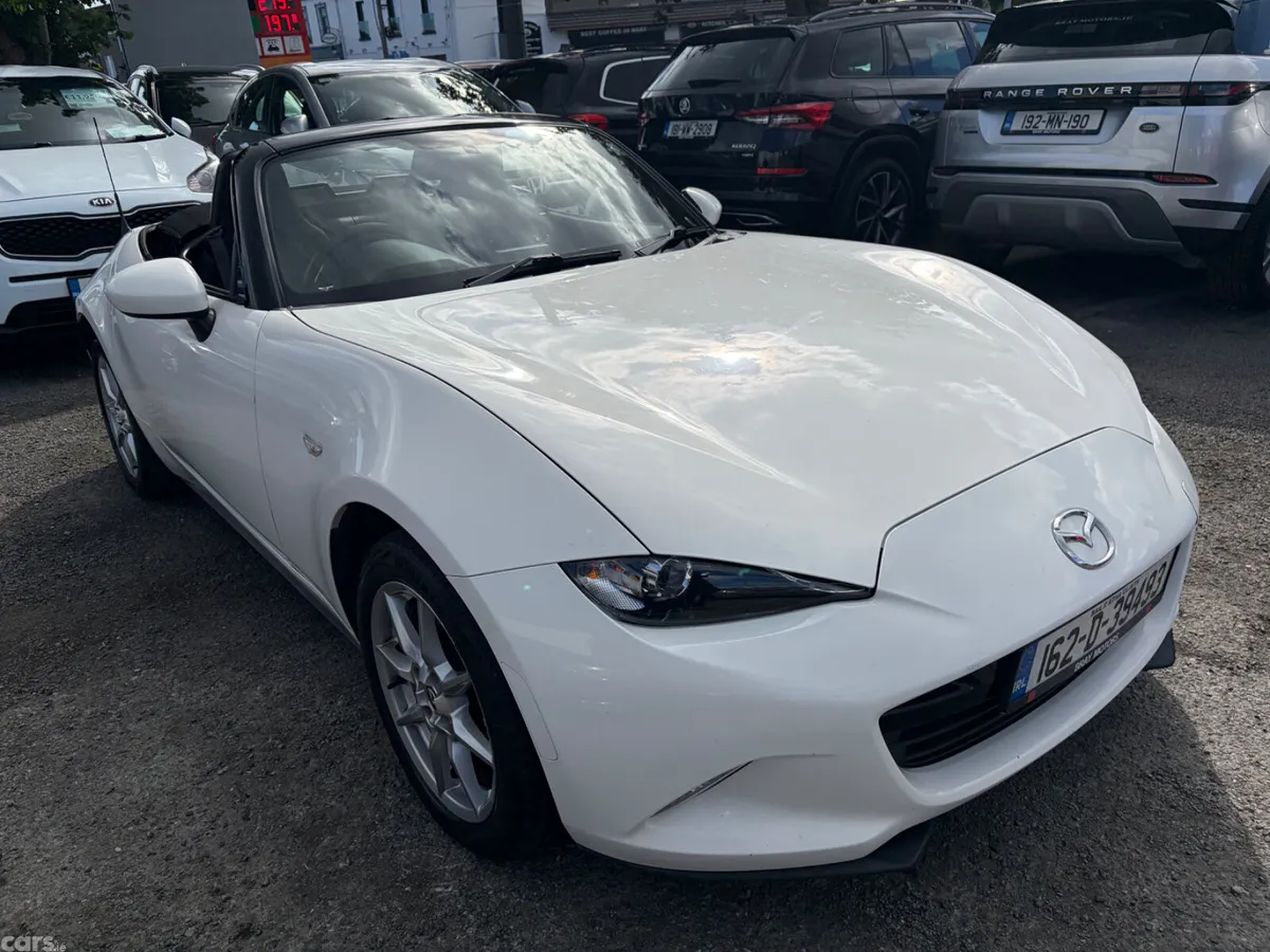 Mazda MX-5 Convertible, Petrol, 2016, White