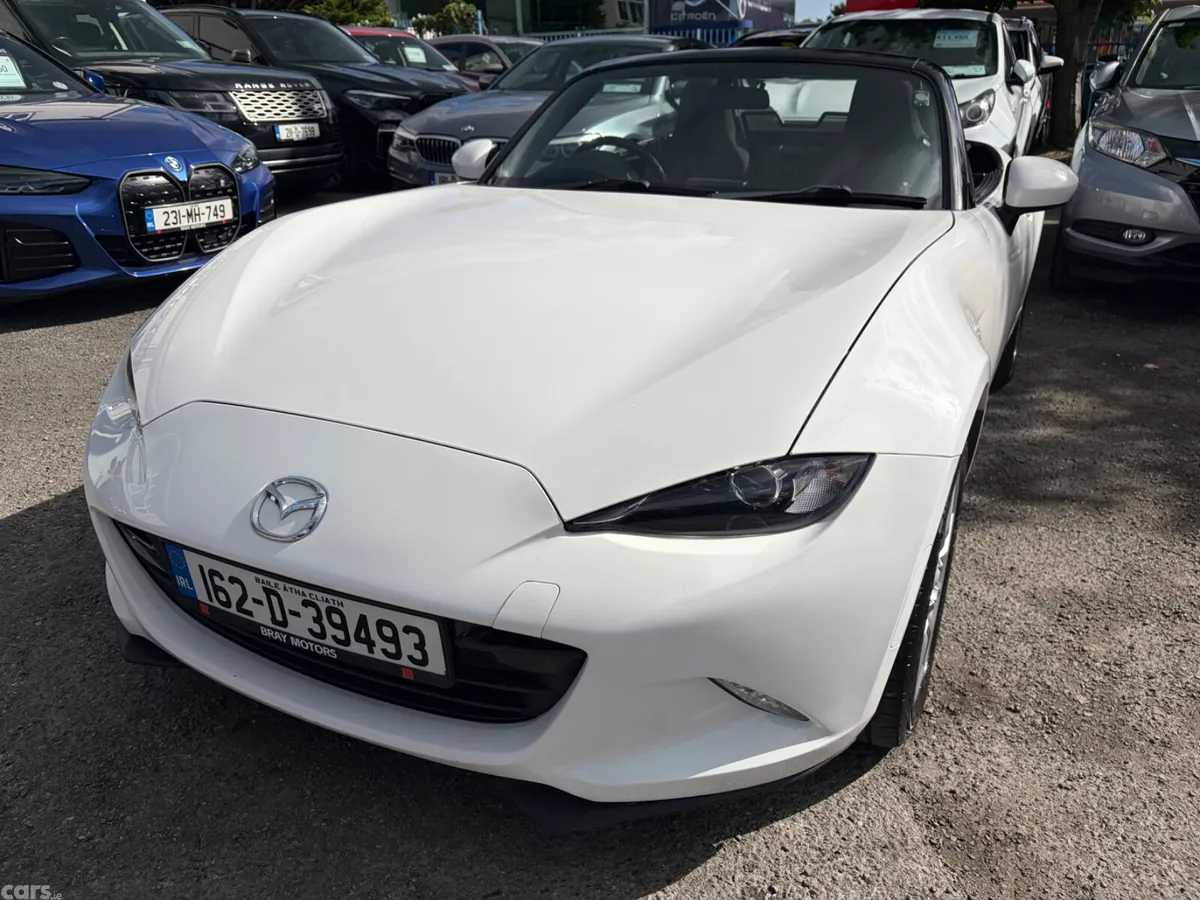 Mazda MX-5 Convertible, Petrol, 2016, White