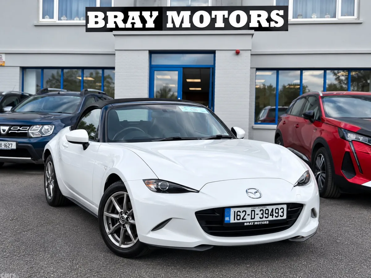 Mazda MX-5 Convertible, Petrol, 2016, White