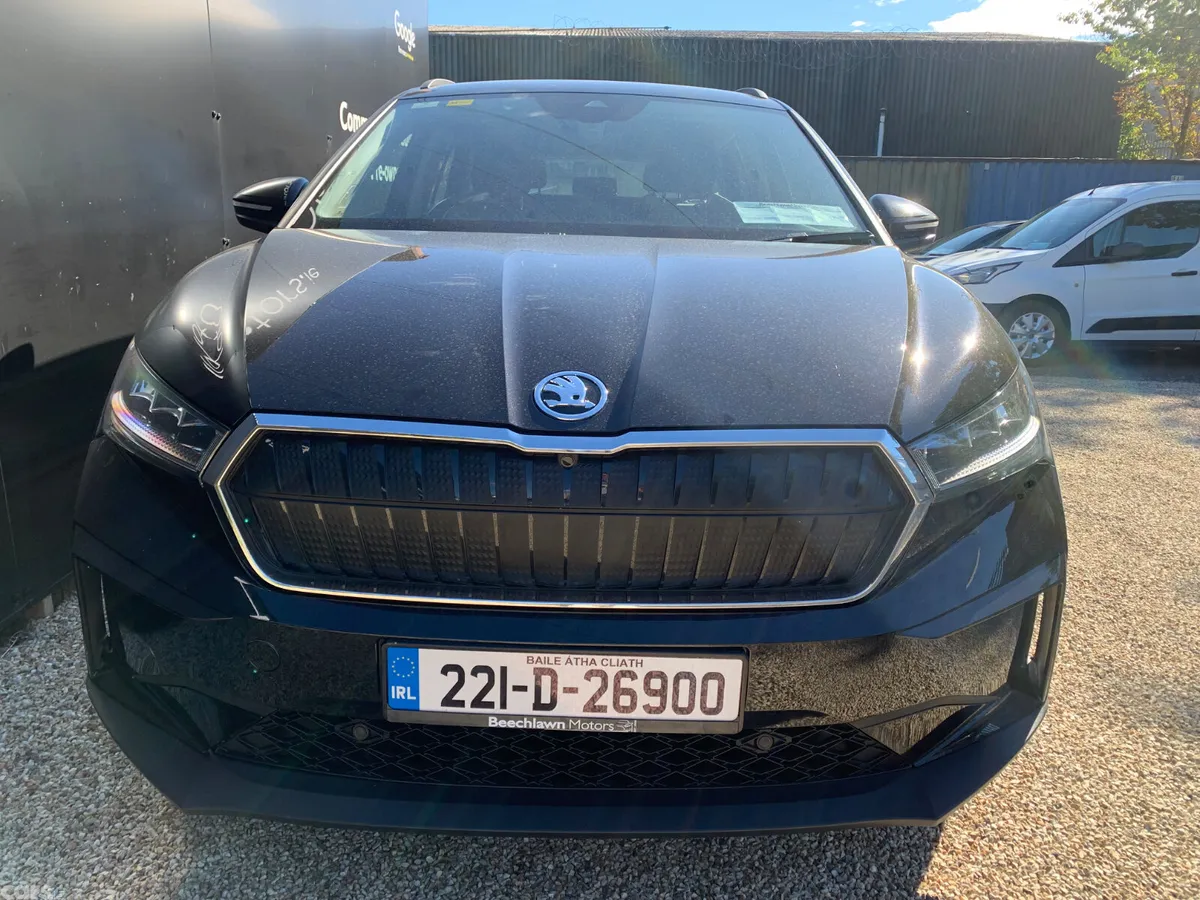 Skoda Enyaq SUV, Electric, 2022, Black