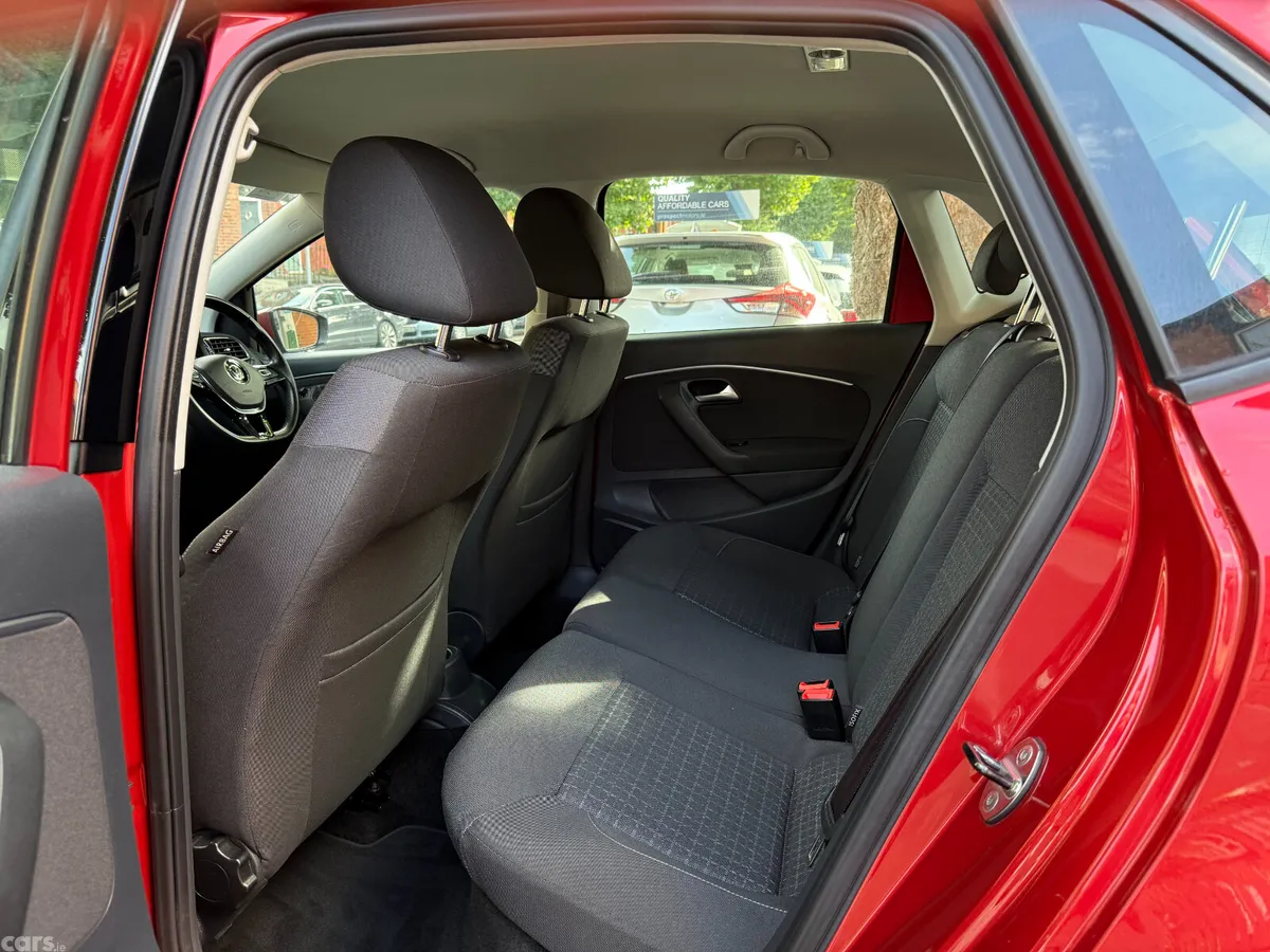 Volkswagen Polo Hatchback, Petrol, 2014, Red