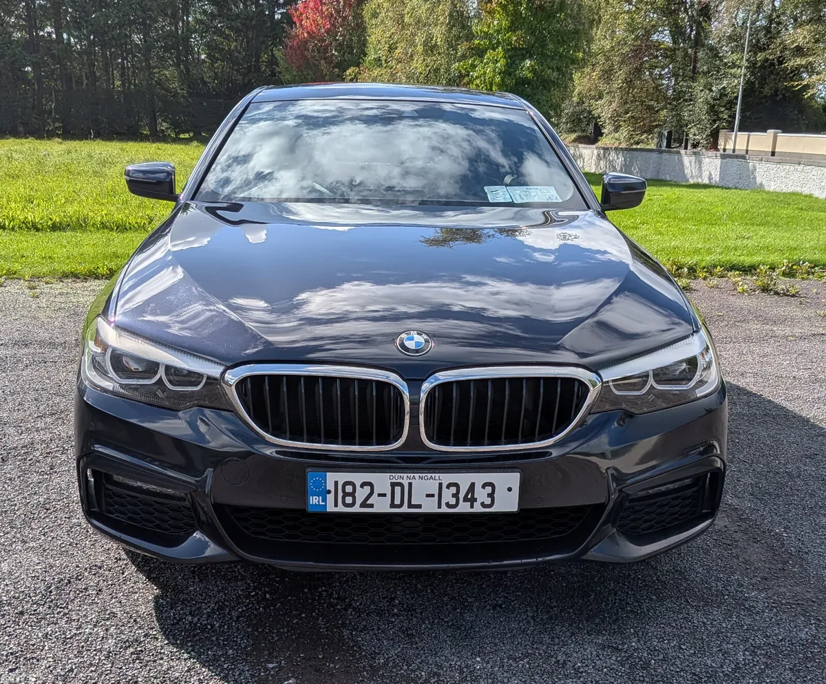 BMW 5-Series Saloon, Petrol Plug-in Hybrid, 2018, Black