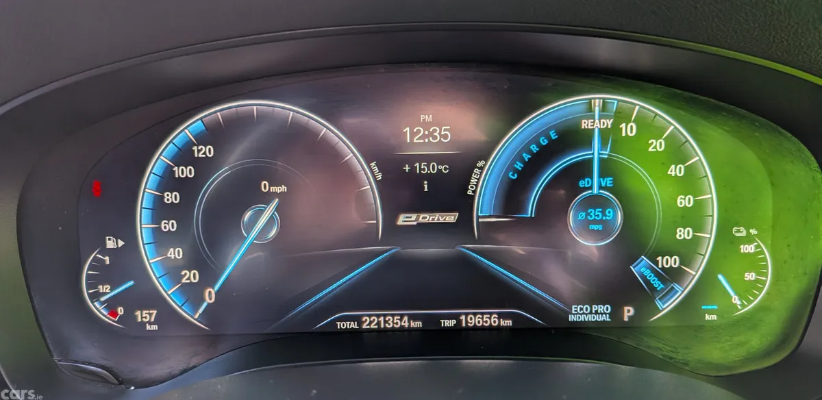 BMW 5-Series Saloon, Petrol Plug-in Hybrid, 2018, Black