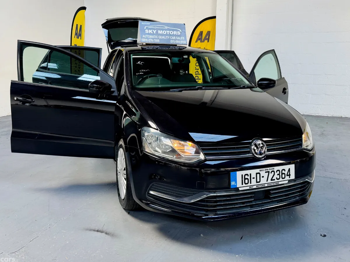 Volkswagen Polo Hatchback, Petrol, 2016, Black
