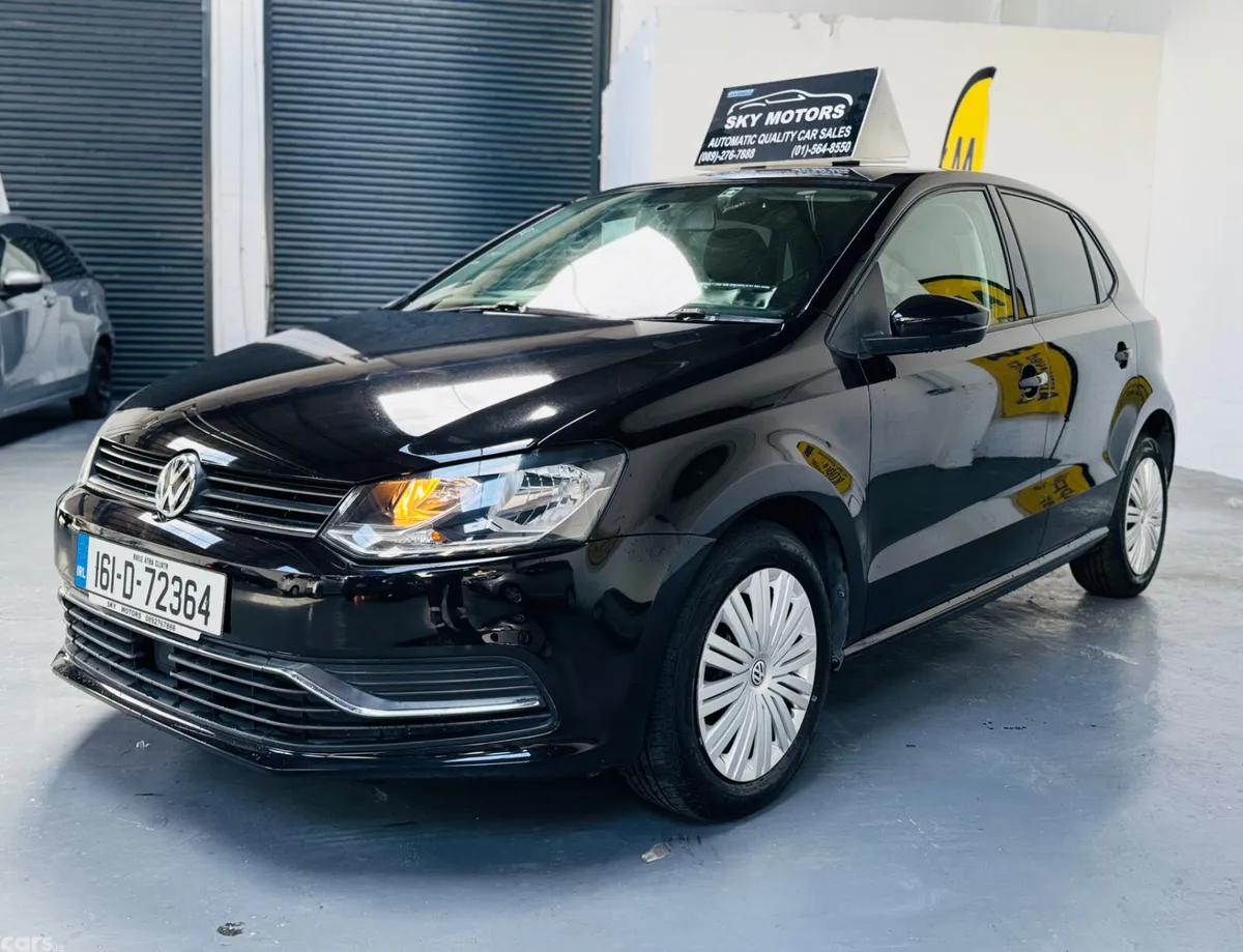 Volkswagen Polo Hatchback, Petrol, 2016, Black