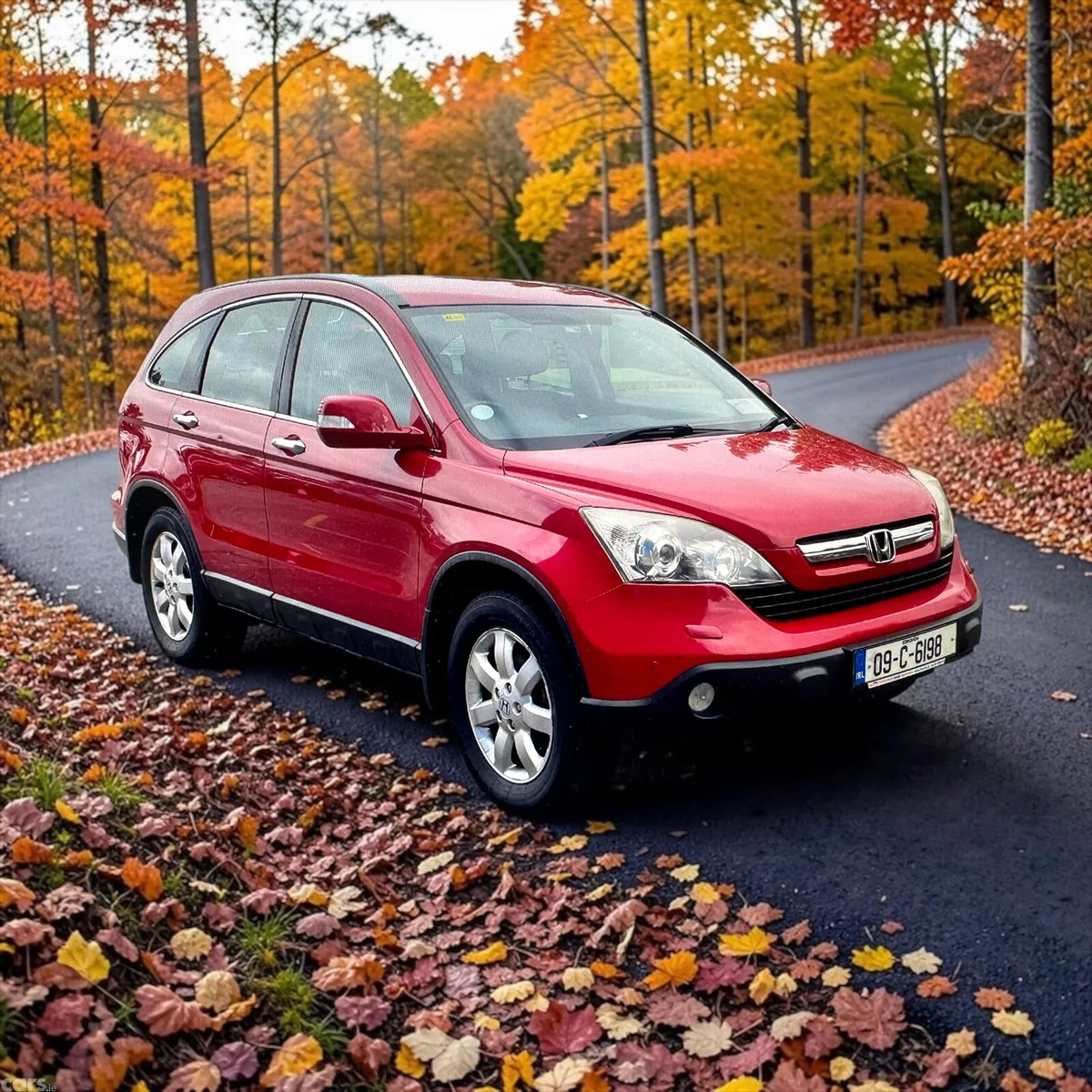 Honda CR-V SUV, Petrol, 2009, Red