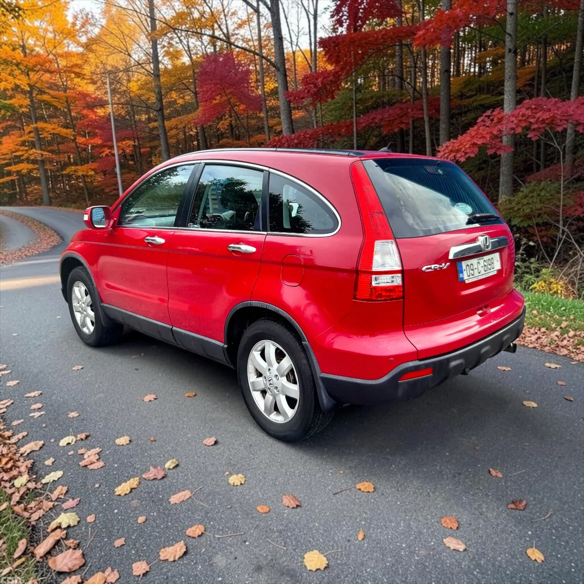 Honda CR-V SUV, Petrol, 2009, Red