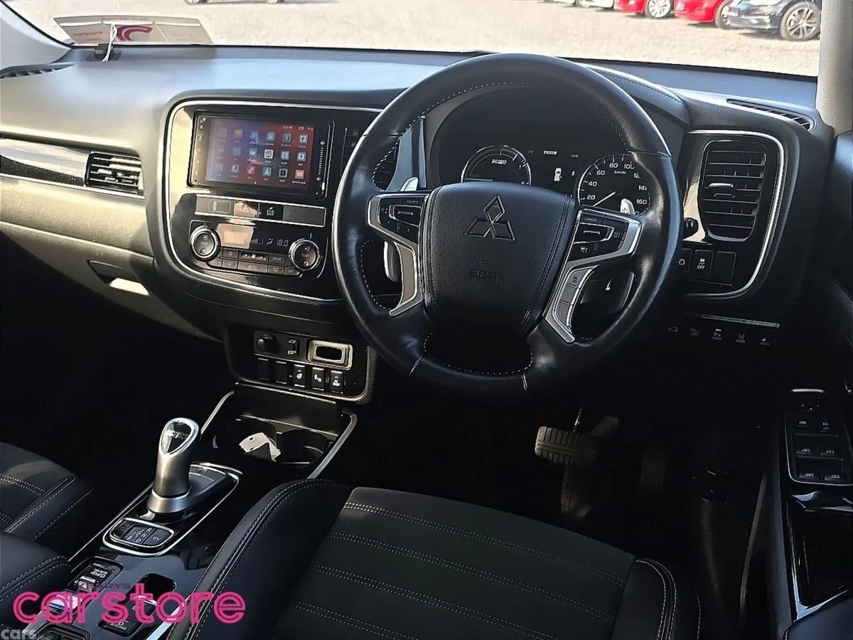 Mitsubishi Outlander SUV, Petrol Plug-in Hybrid, 2019, Black