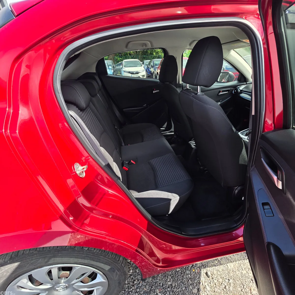 Mazda Demio Hatchback, Petrol, 2016, Red