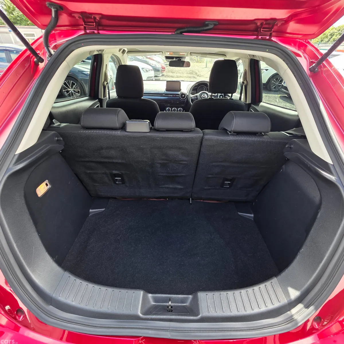 Mazda Demio Hatchback, Petrol, 2016, Red