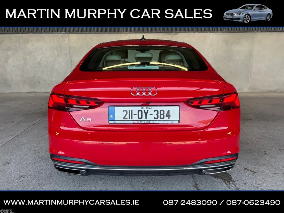 Audi A5 Hatchback, Diesel, 2021, Red