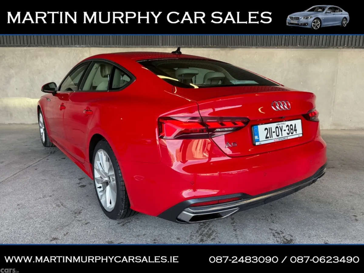 Audi A5 Hatchback, Diesel, 2021, Red