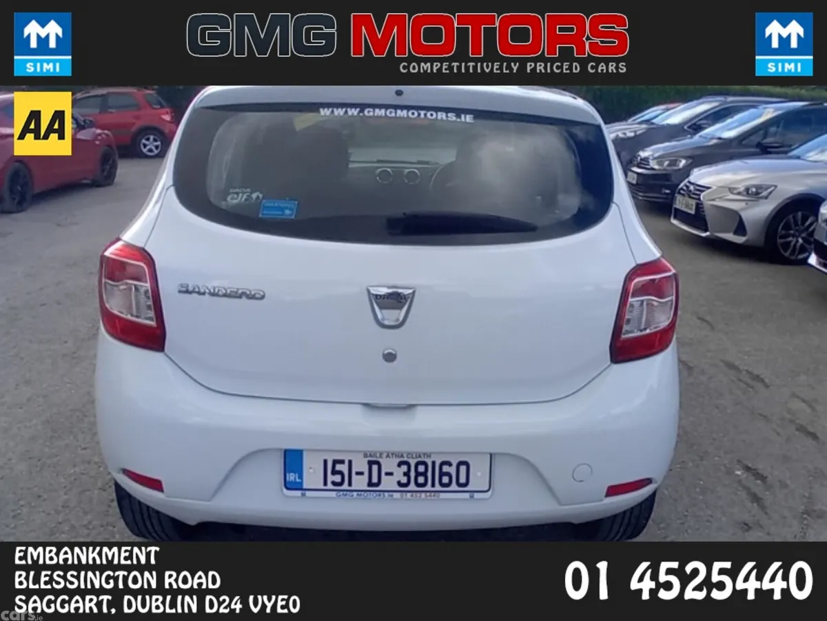 Dacia Sandero Hatchback, Petrol, 2015, White
