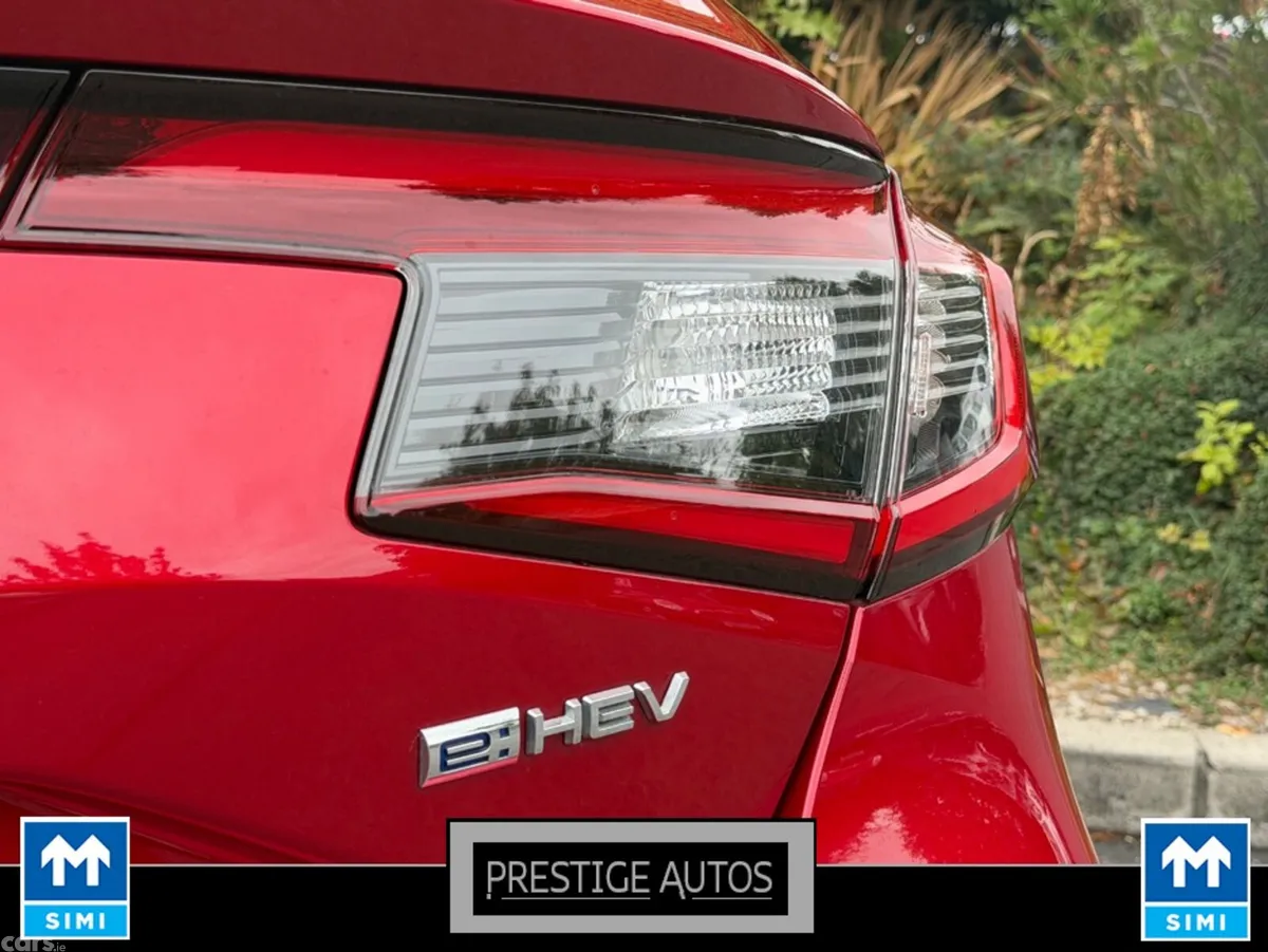Honda Civic Hatchback, Petrol Hybrid, 2022, Red