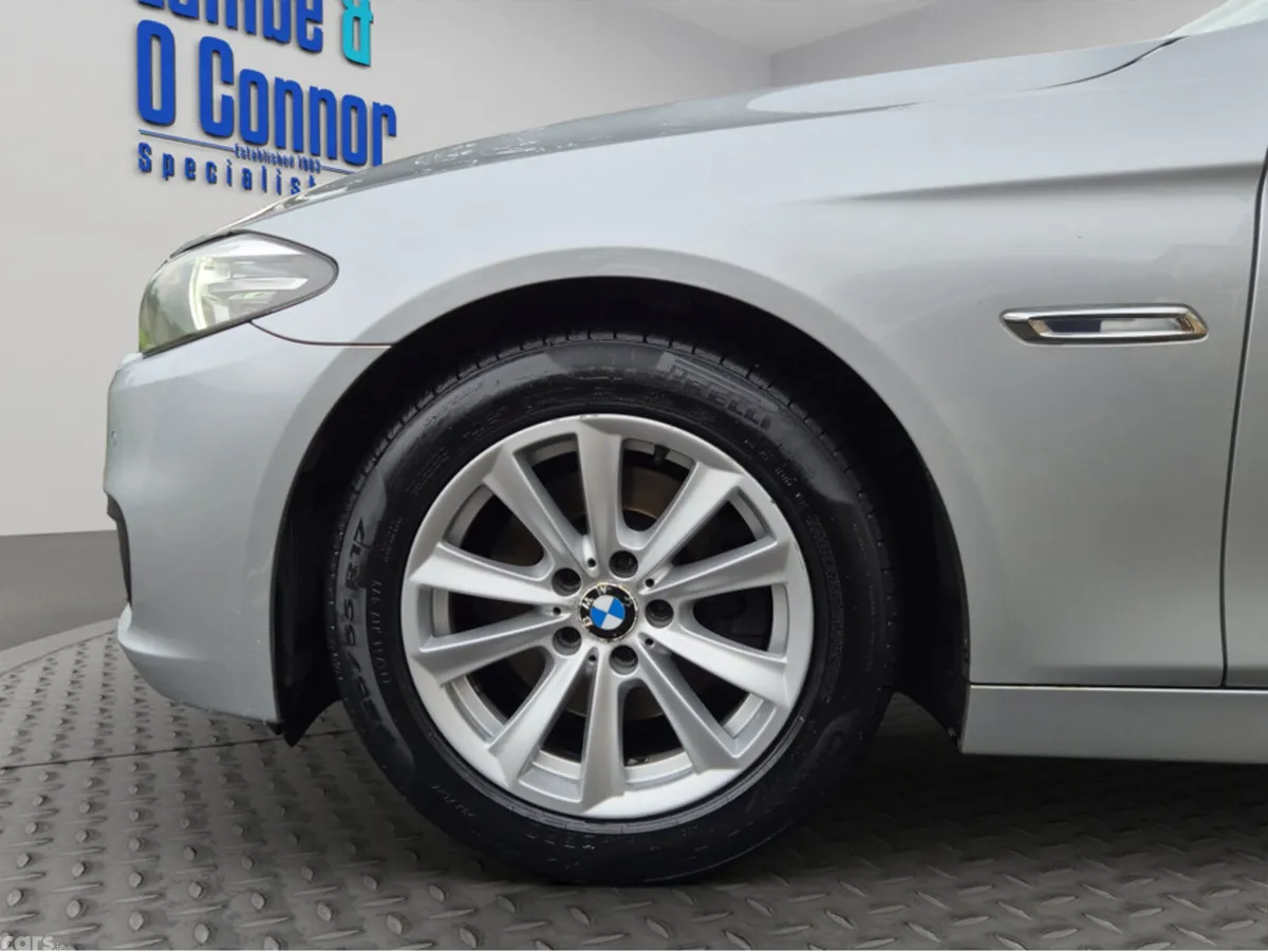 BMW 5-Series Saloon, Diesel, 2016, Silver