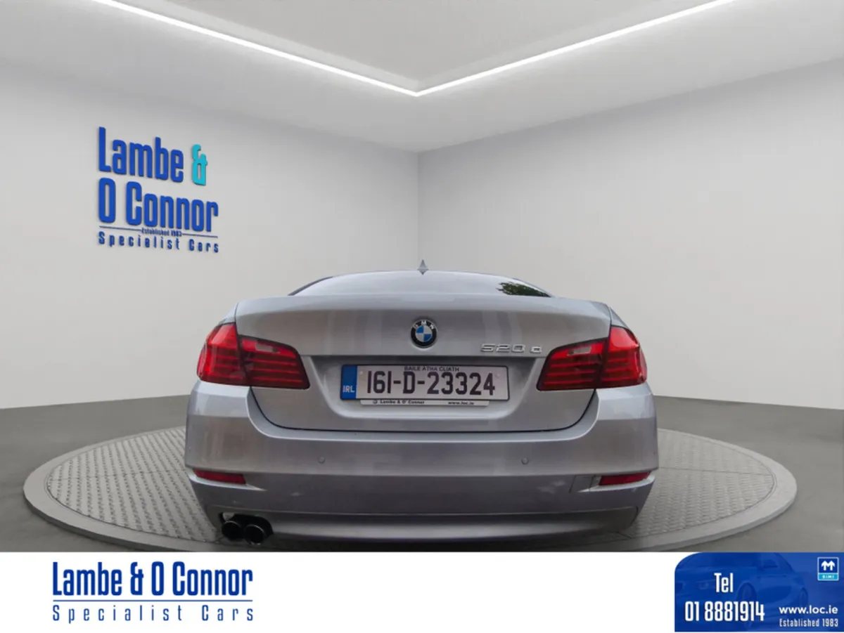 BMW 5-Series Saloon, Diesel, 2016, Silver