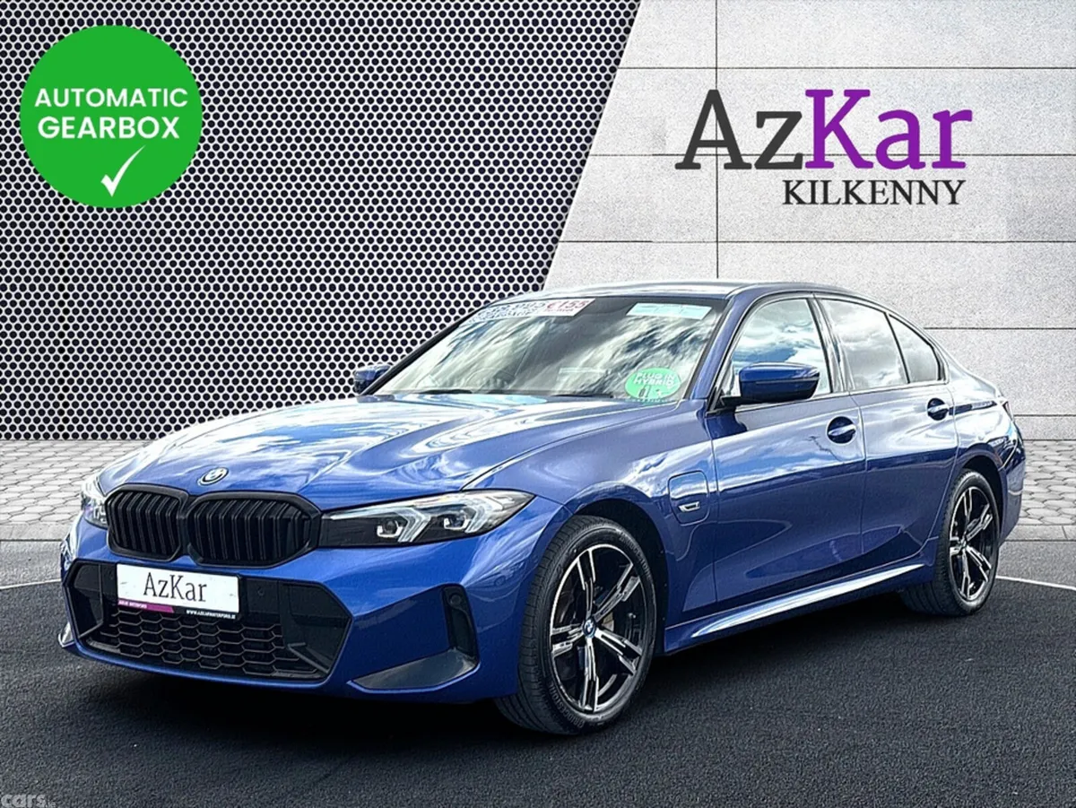 BMW 3-Series Saloon, Petrol Plug-in Hybrid, 2023, Blue